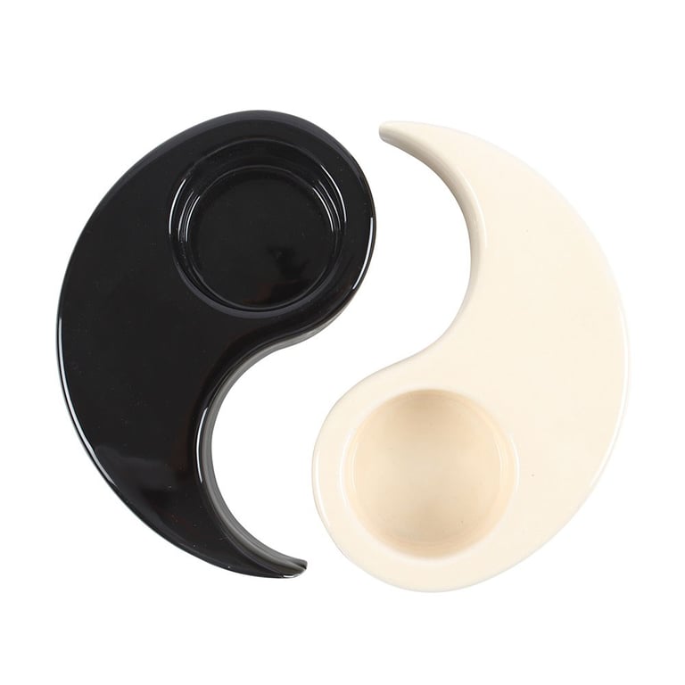 Yin Yang Tealight Candle Holder - Modern Home Decor for Meditation and Harmony