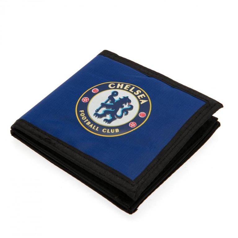 Chelsea FC Full Colour Crest Royal Blue Multi-Compartment Wallet