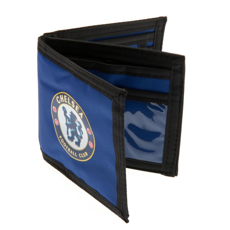 Chelsea FC Full Colour Crest Royal Blue Multi-Compartment Wallet