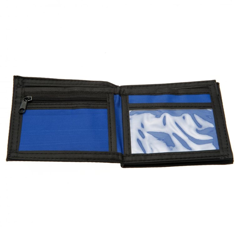 Chelsea FC Full Colour Crest Royal Blue Multi-Compartment Wallet