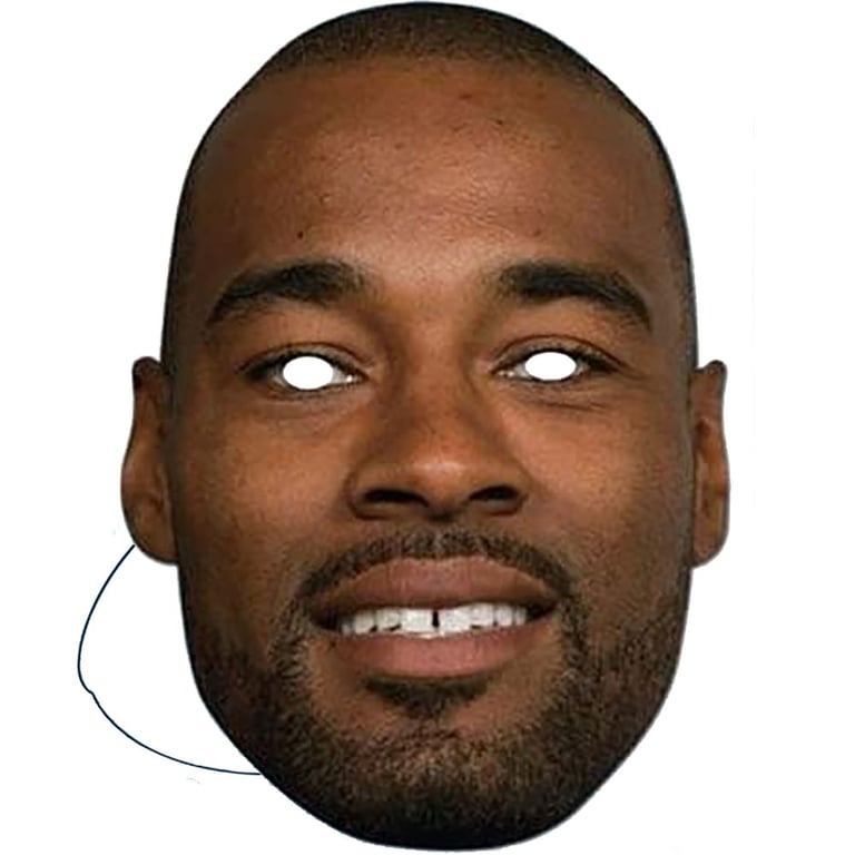 Calvin Johnson NFL Face Mask - High Quality Durable Design with Eye Holes