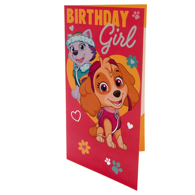 Paw Patrol Skye Magical Birthday Card