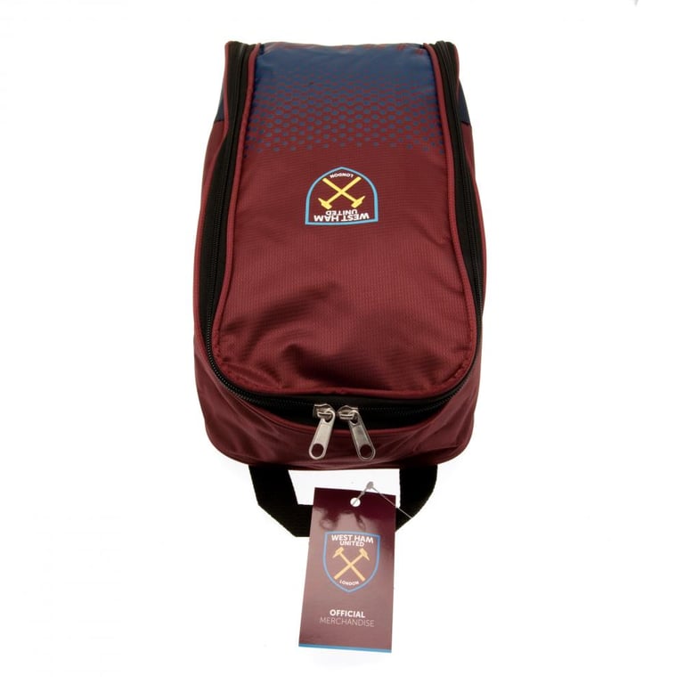 West Ham United FC Fade Design Large Zipped Boot Bag