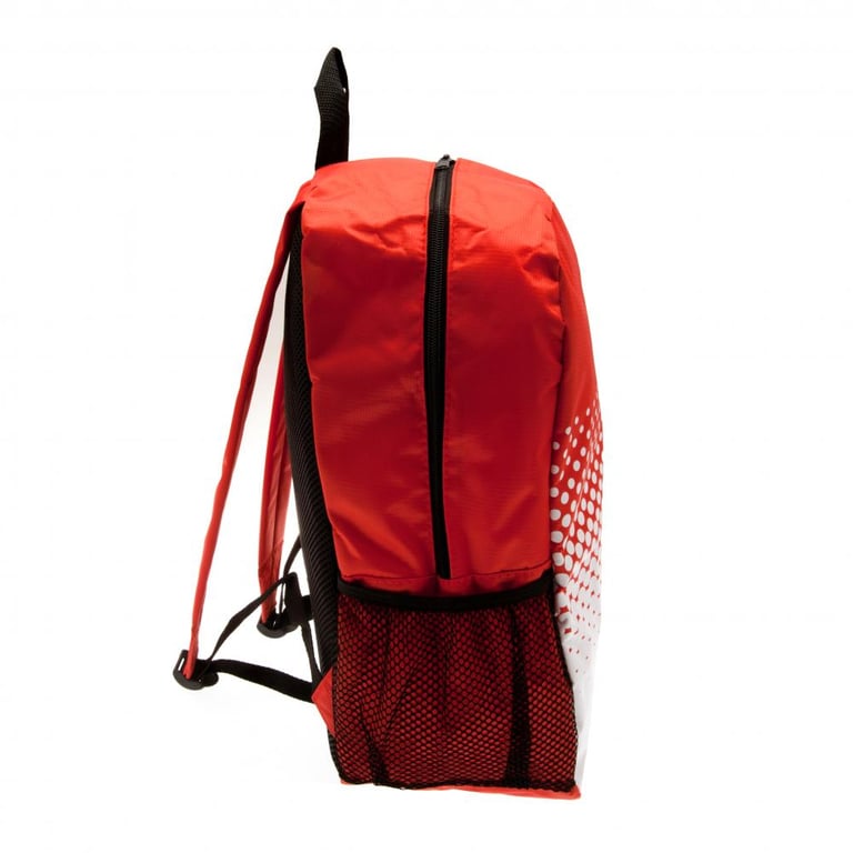 Liverpool FC Fade Design Backpack with Padded Back Panel and Adjustable Straps