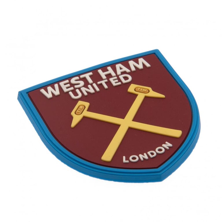 West Ham United FC 3D PVC Fridge Magnet - Official Team Crest Decoration