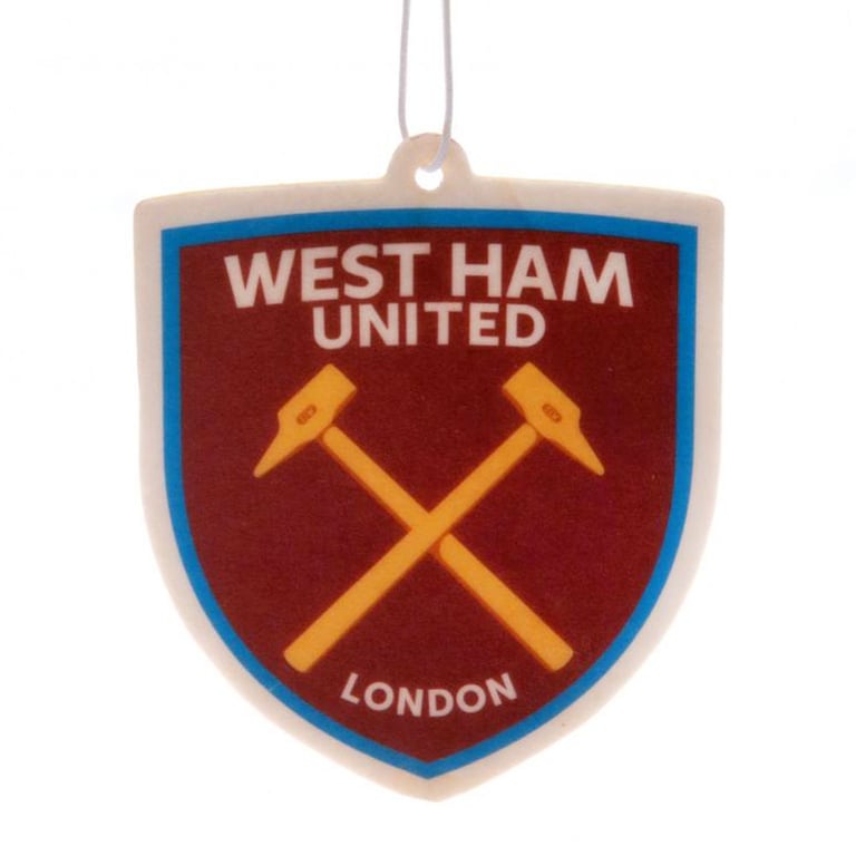 West Ham United FC Long Lasting Crest Shaped Air Freshener - Home Fragrance