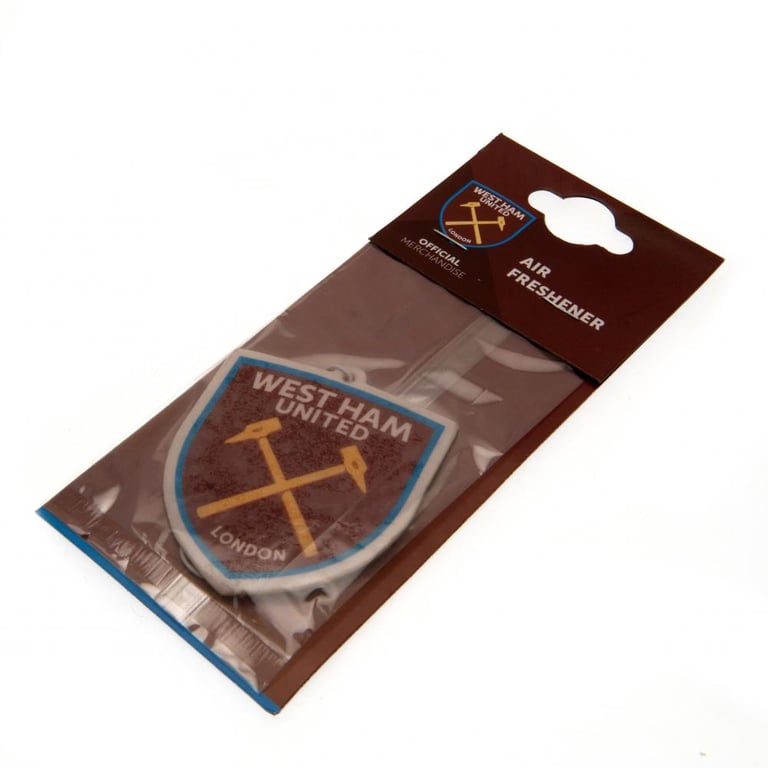 West Ham United FC Long Lasting Crest Shaped Air Freshener - Home Fragrance
