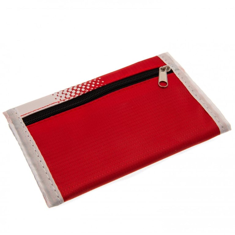 Liverpool FC Fade Design Wallet - Compartmentalized Liverbird Crest and LFC Text Wallet
