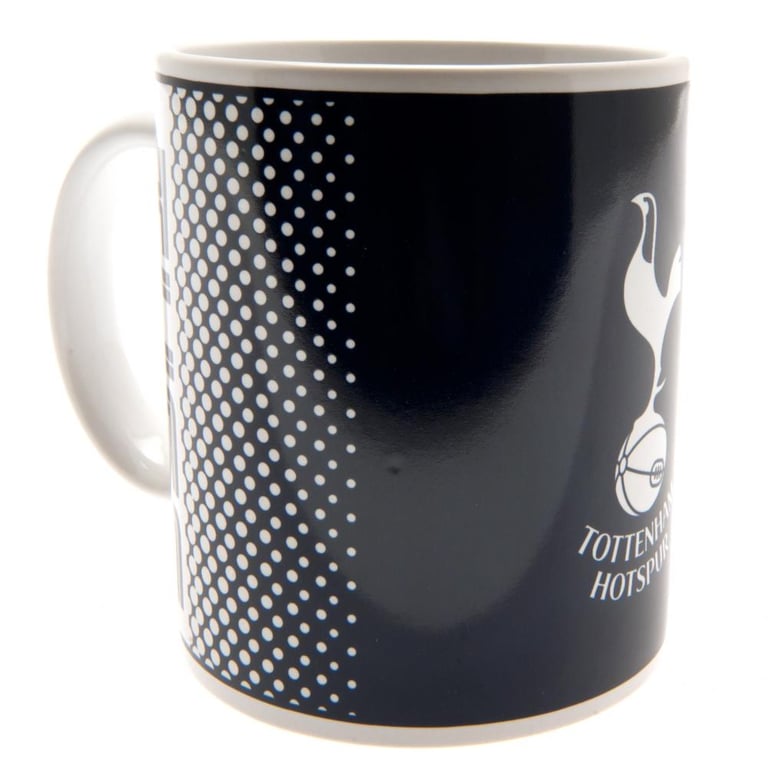 Tottenham Hotspur FC Ceramic THFC Club Crest Fade Design Mug