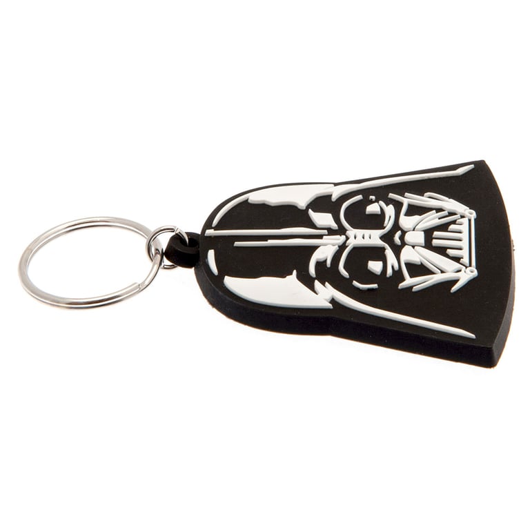 Darth Vader PVC Keyring - Soft, Durable 5mm Thick Collectible Keychain