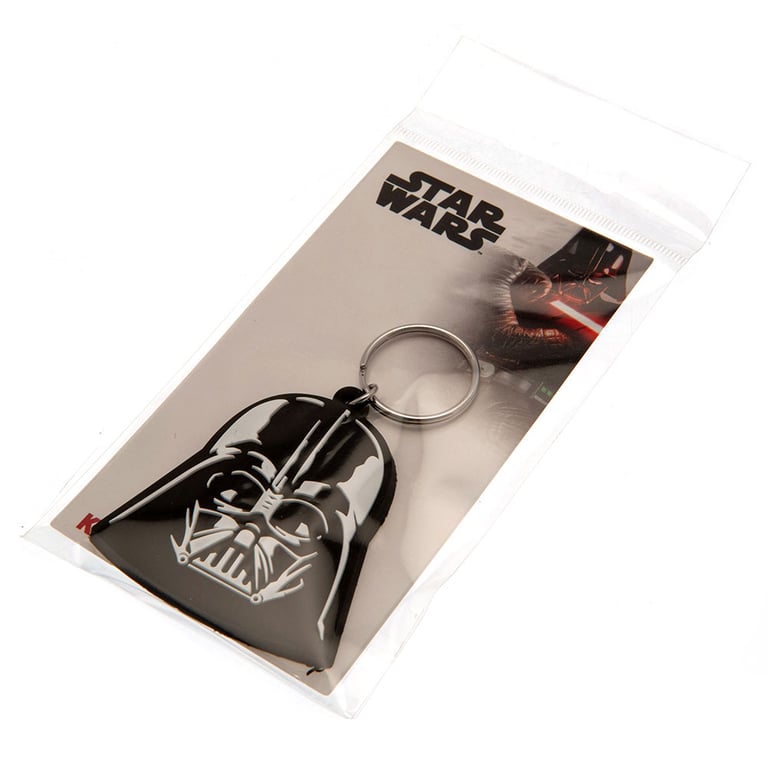 Darth Vader PVC Keyring - Soft, Durable 5mm Thick Collectible Keychain