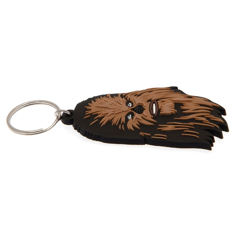 Star Wars Chewbacca Durable PVC Keychain - Colourful & Highly Detailed
