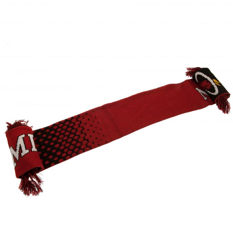 Miami Heat Claret Black Fade Jacquard Knit Team Scarf