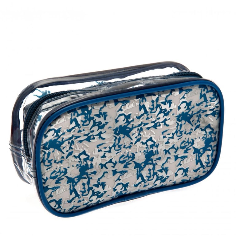Detroit Lions PVC Zipped Pouch Club Crest Camo Design Stationery Case