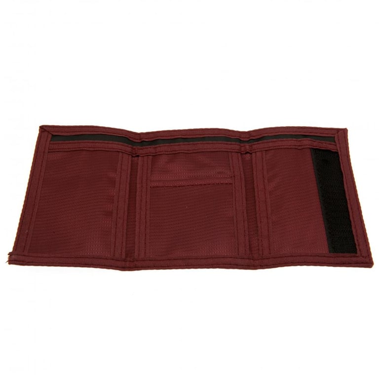 West Ham United FC Fade Design Wallet - 5 Compartment External Zipped Pocket