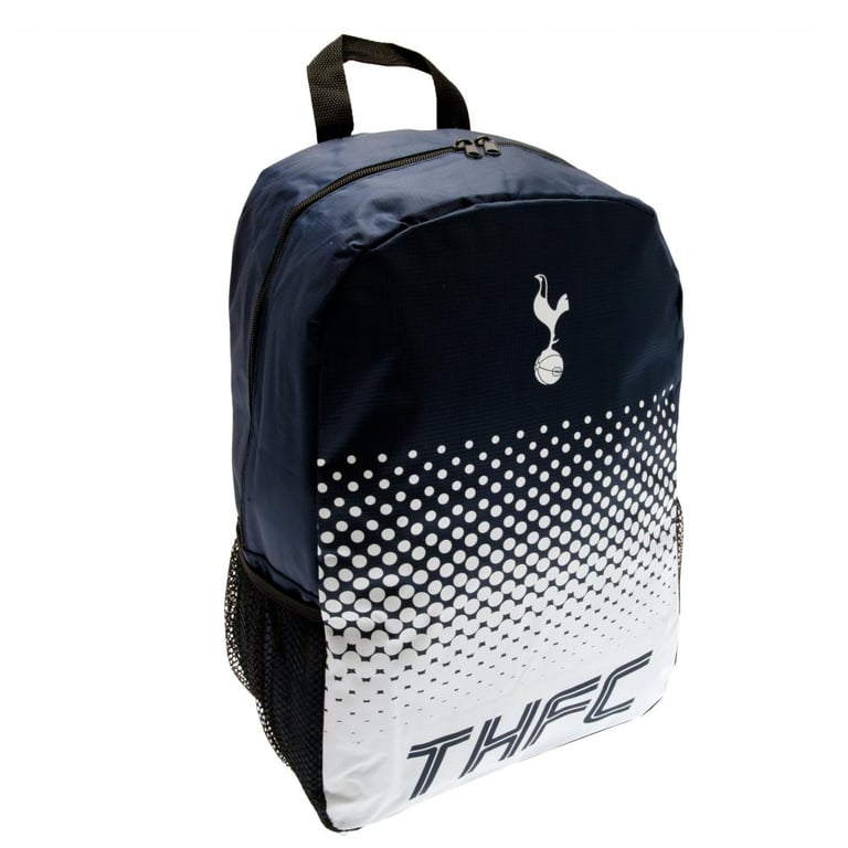 Tottenham Hotspur FC Fade Design Padded Backpack - Large Capacity & Adjustable Straps