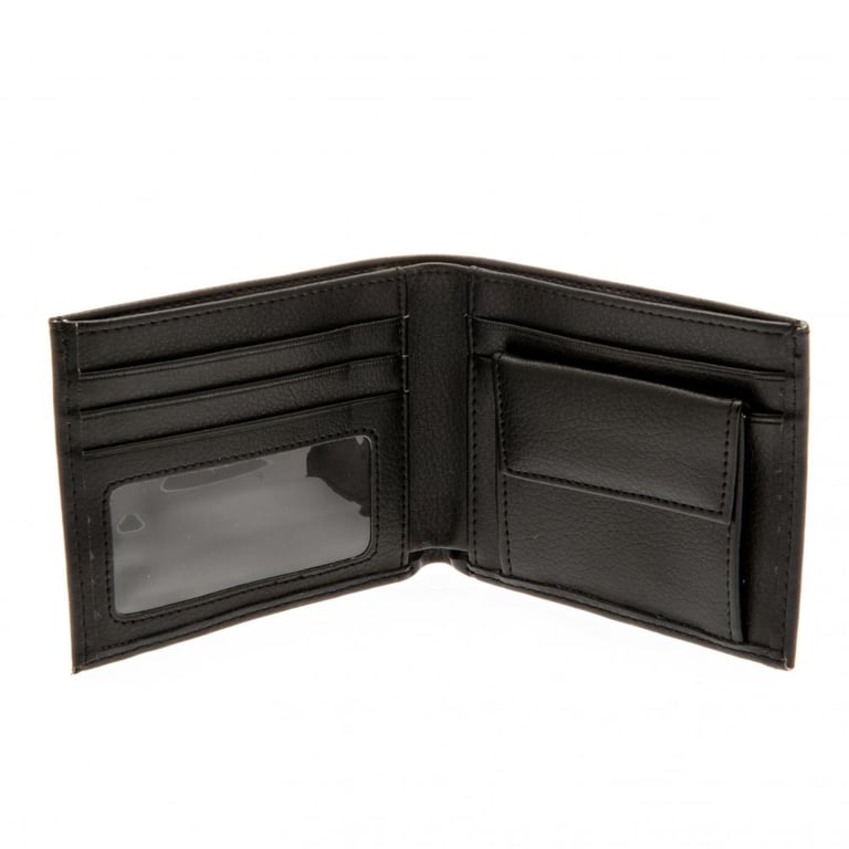 Arsenal FC Embroidered PU Leather Wallet - Card Holder with Club Crest Detail