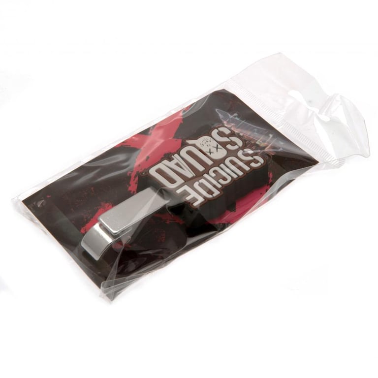 Suicide Squad 3D Metal Logo Bottle Opener - Colorful and Durable