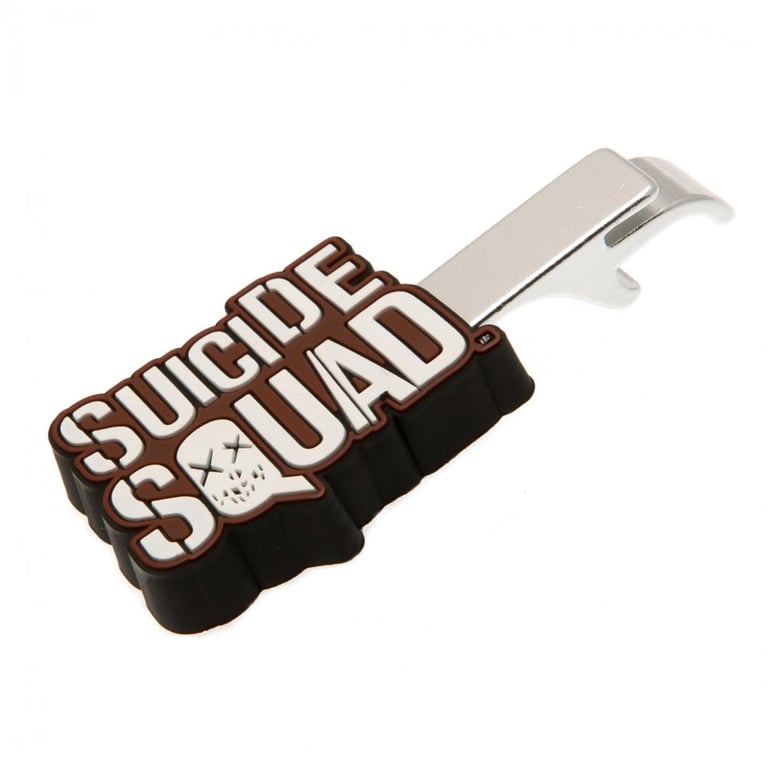 Suicide Squad 3D Metal Logo Bottle Opener - Colorful and Durable