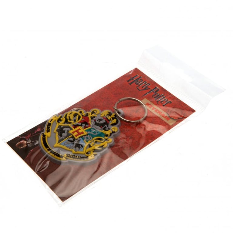 Harry Potter Hogwarts 5mm Thick PVC Keychain Keyring