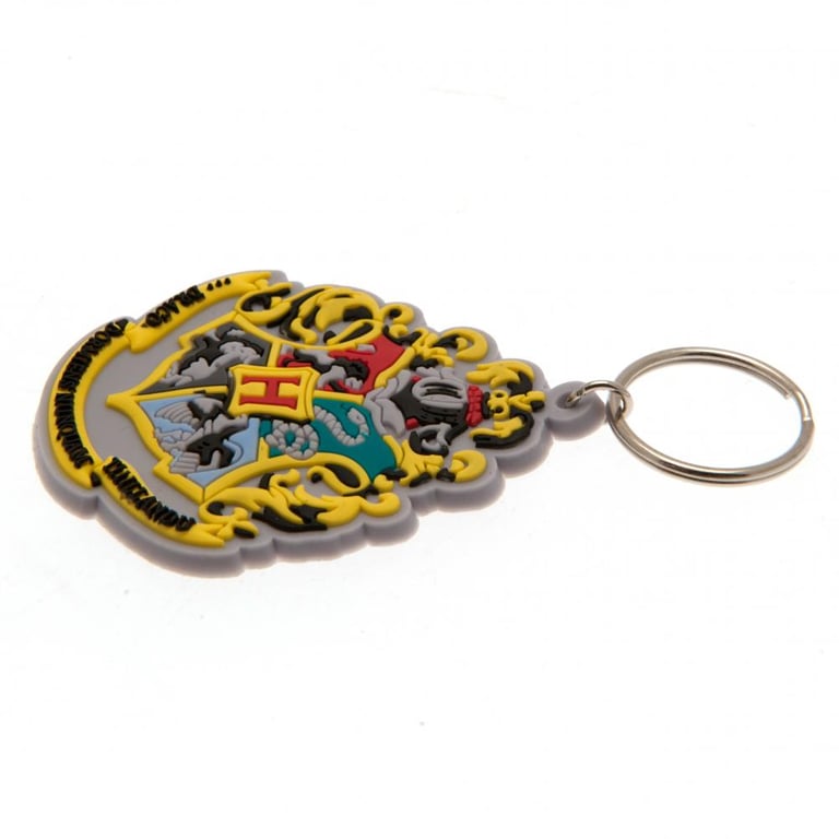 Harry Potter Hogwarts 5mm Thick PVC Keychain Keyring