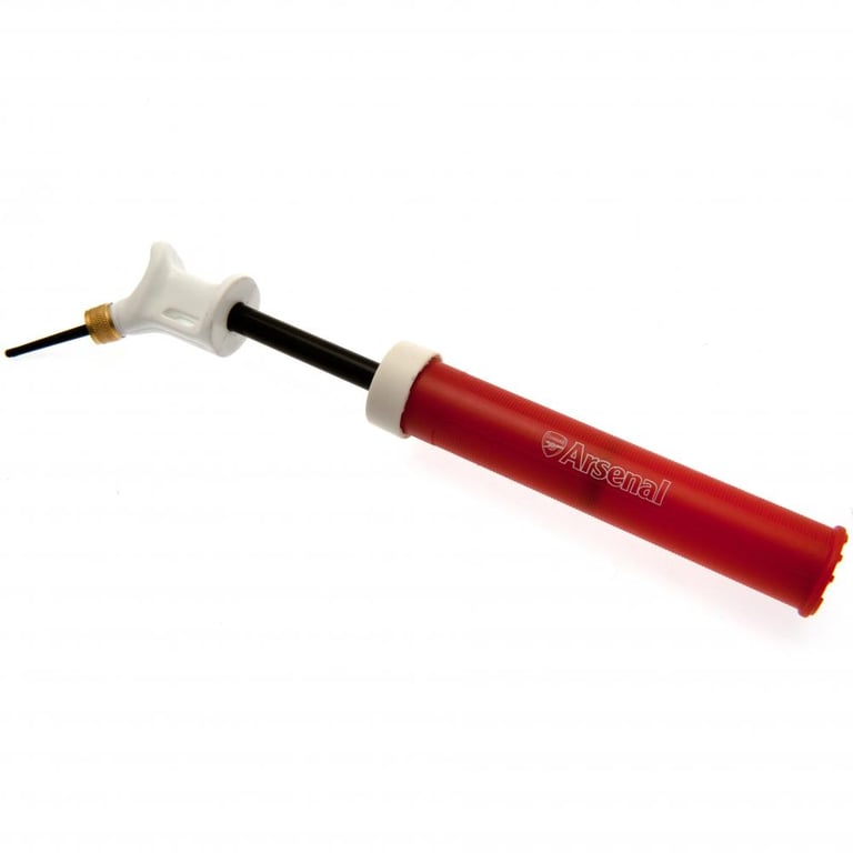 Arsenal FC Dual Action Football Pump - Mini Pump with Needle Included