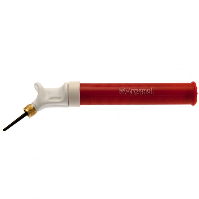 Arsenal FC Dual Action Football Pump - Mini Pump with Needle Included