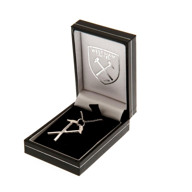 West Ham United FC Sterling Silver Pendant & Chain Necklace