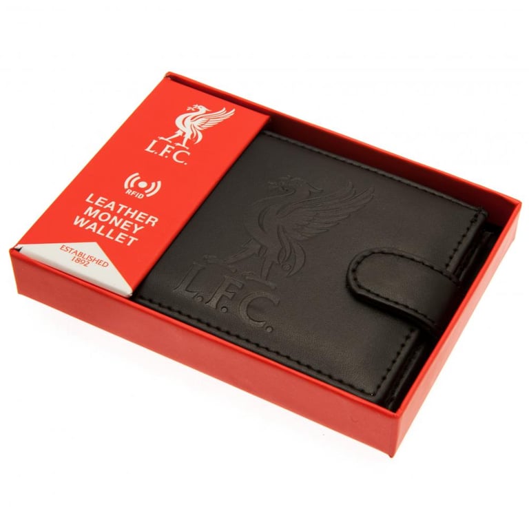 Liverpool FC RFID Anti Fraud Leather Wallet