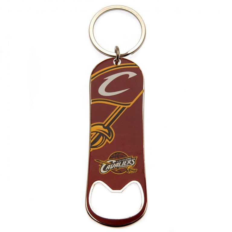 Cleveland Cavaliers Metal Bottle Opener Keychain - Club Crest Design