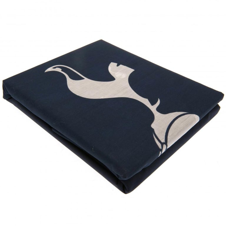 Tottenham Hotspur FC Pulse Reversible Duvet Set - Machine Washable Crest Design Bedding
