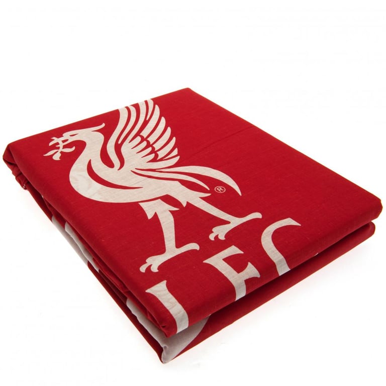 Liverpool FC Pulse Reversible Duvet Set - Club Crest Design
