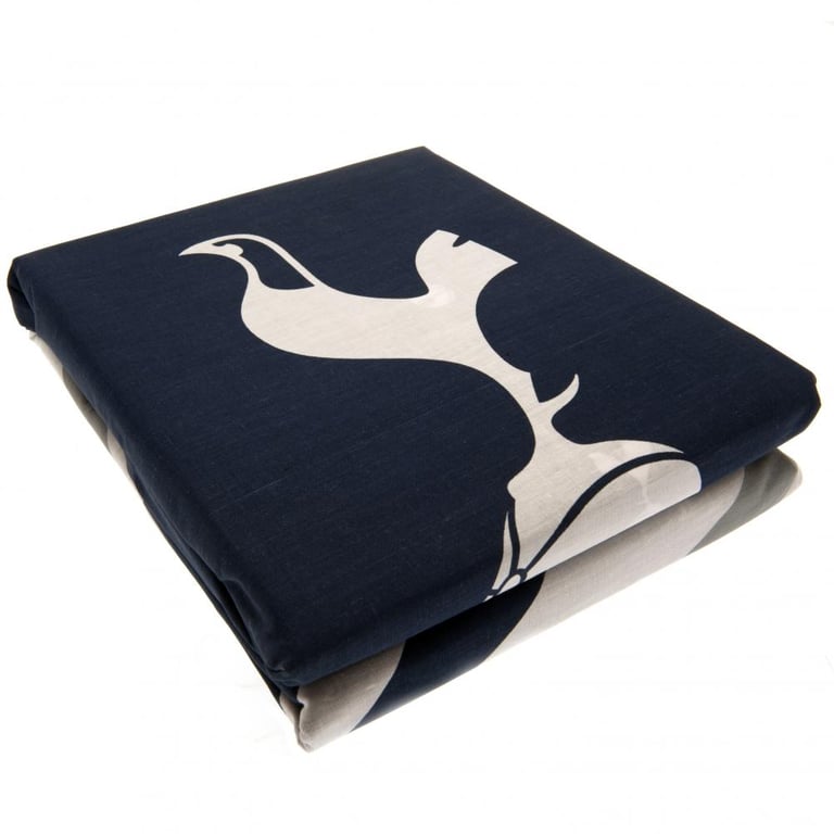 Tottenham Hotspur FC Pulse Reversible Crest Duvet Set - Machine Washable Sports Bedding