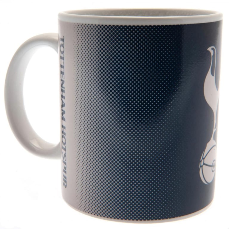Tottenham Hotspur FC Heat Changing Mug - Gradient Pattern Ceramic Club Crest Mug