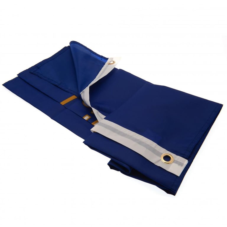 Chelsea FC 100 Polyester Core Crest Flag - Official Supporters Decoration