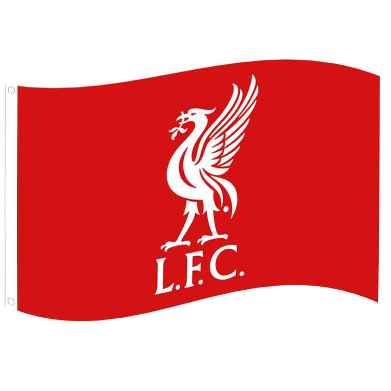 Liverpool FC Core Crest Polyester Supporters Flag