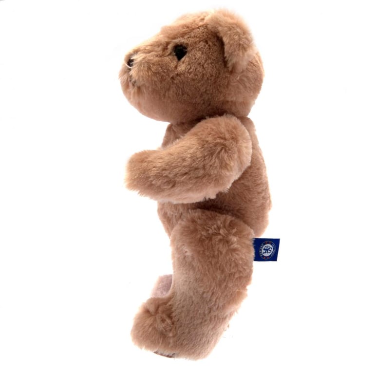 Chelsea FC George Bear - Full Colour Crest, Posable Limbs Stuffed Animal Made from 100 Polyester