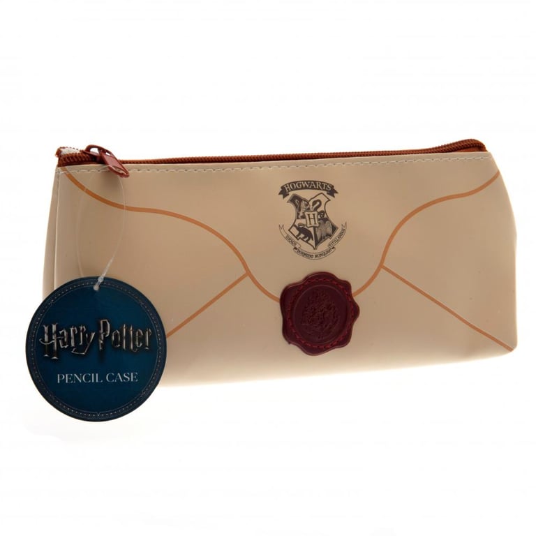 Harry Potter Hogwarts Acceptance Letter Triangular Zipped Pencil Case - Magical Stationery Storage for School or Home