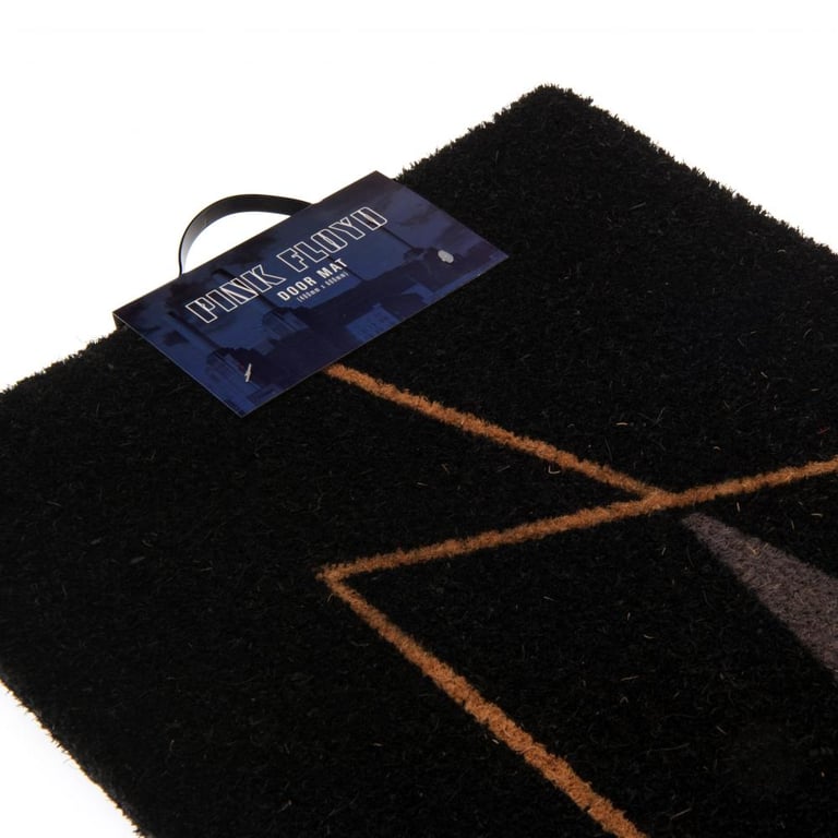 Pink Floyd Dark Side Of The Moon Multi Colour Coir Doormat - Indoor & Outdoor Use