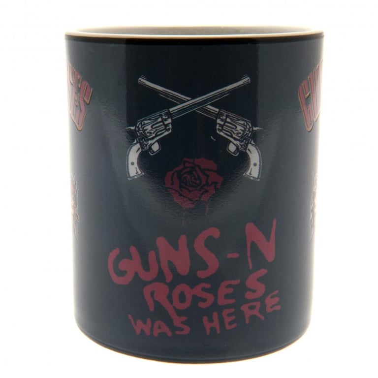 Guns N Roses Heat Changing Ceramic Mug - Appetite For Destruction Album Art Design
