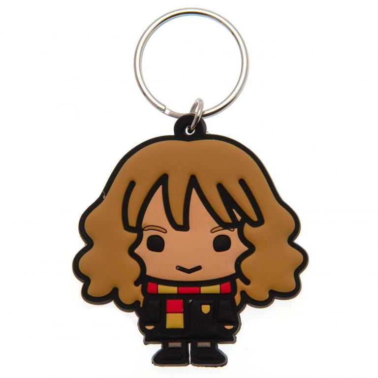 Harry Potter Chibi Hermione PVC Keychain with Chain and Split Ring