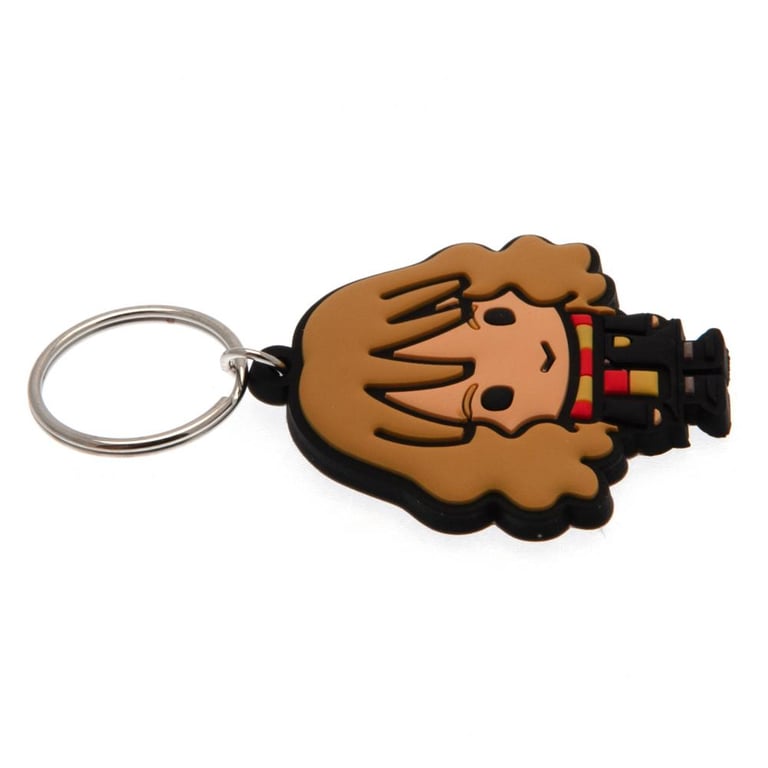 Harry Potter Chibi Hermione PVC Keychain with Chain and Split Ring