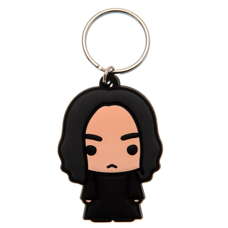 Harry Potter Chibi Snape PVC Key Fob - Durable Collectible Wizard Accessory