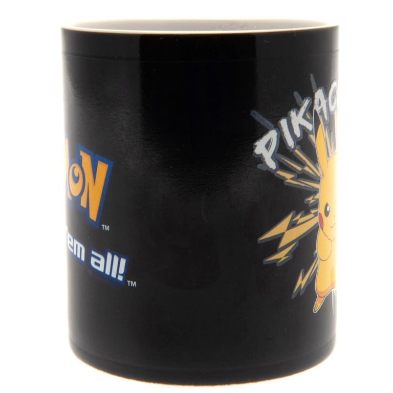 Pokmon Heat Changing Ceramic Mug - Pikachu Design Changes with Temperature