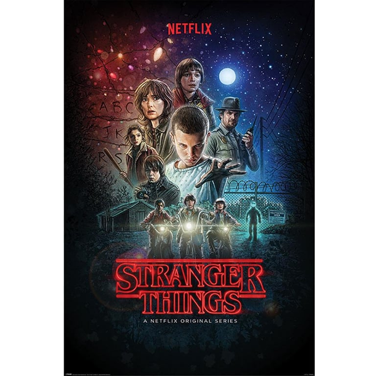 Stranger Things Season 1 Maxi Poster - High Resolution Gloss Paper Print