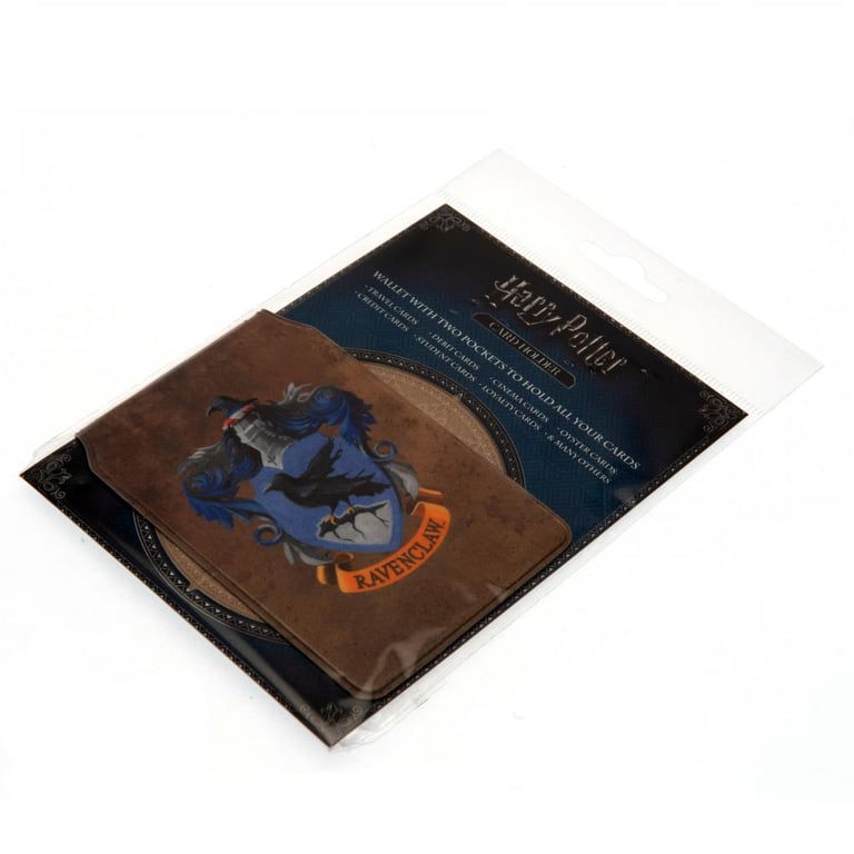 Harry Potter Ravenclaw 2-Pocket PVC Card Holder - Perfect Travel and ID Organizer