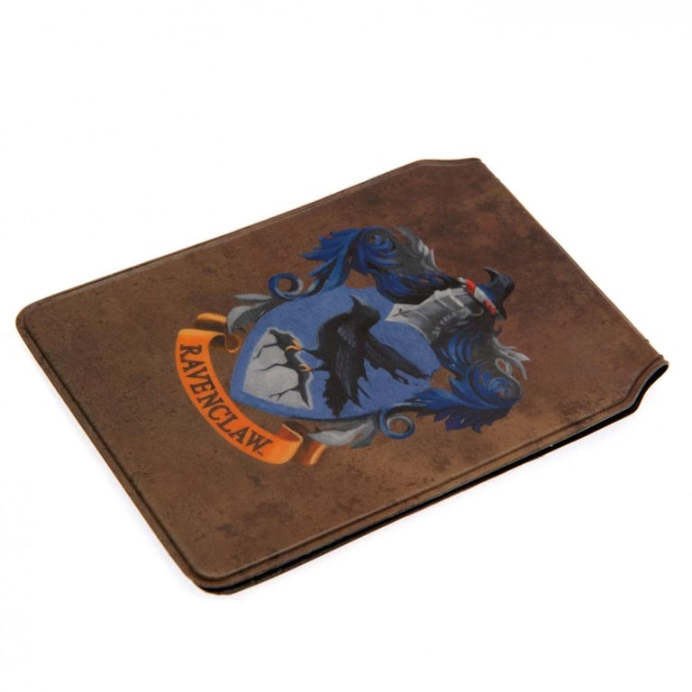 Harry Potter Ravenclaw 2-Pocket PVC Card Holder - Perfect Travel and ID Organizer