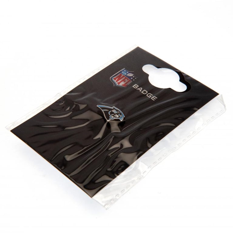 Carolina Panthers Enamel Finish Crest Pin Badge - NFL Team Accessory