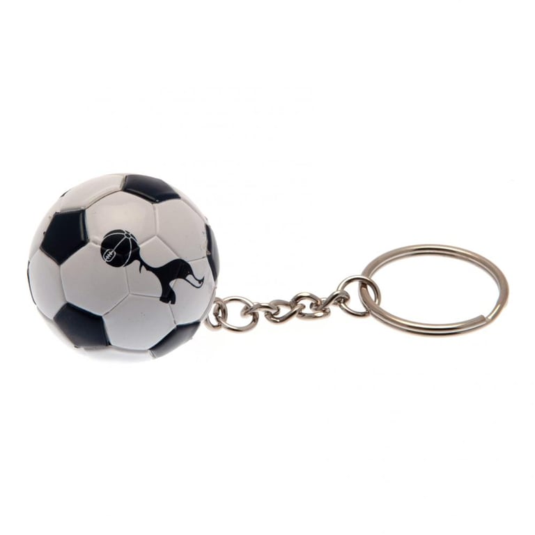 Tottenham Hotspur FC Football Keyring - Bright Colourful Team Keychain Gift