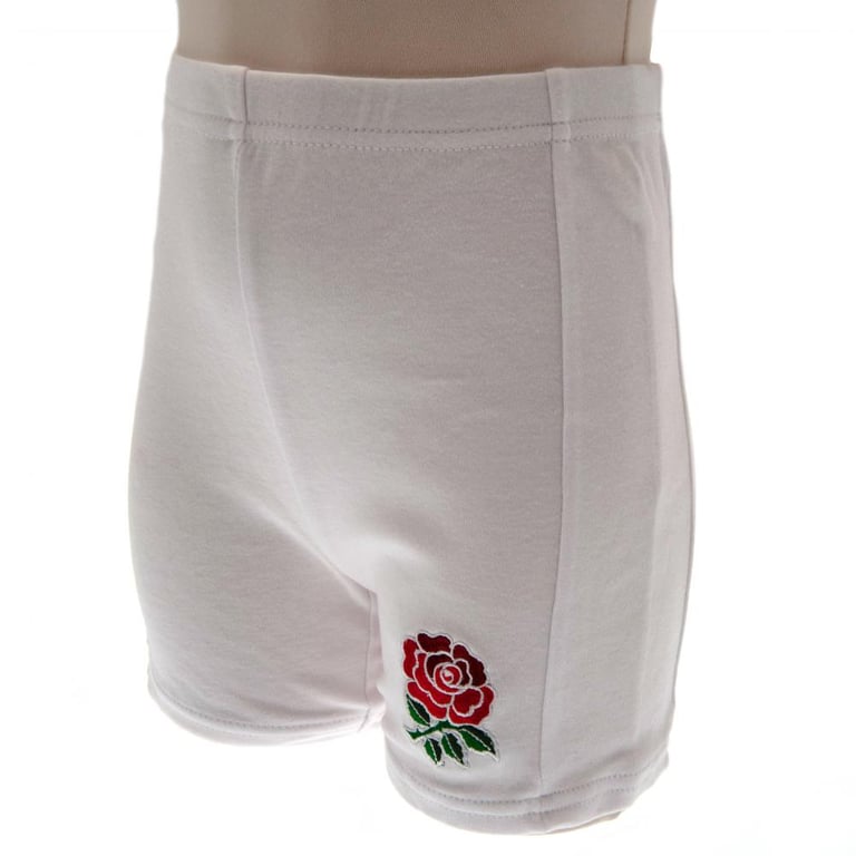 England RFU Rose Home Kit Cotton T-Shirt & Short Set